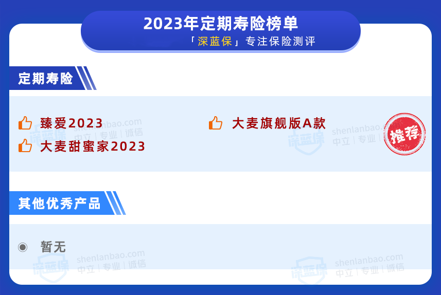 点击查看其他榜单（定寿）